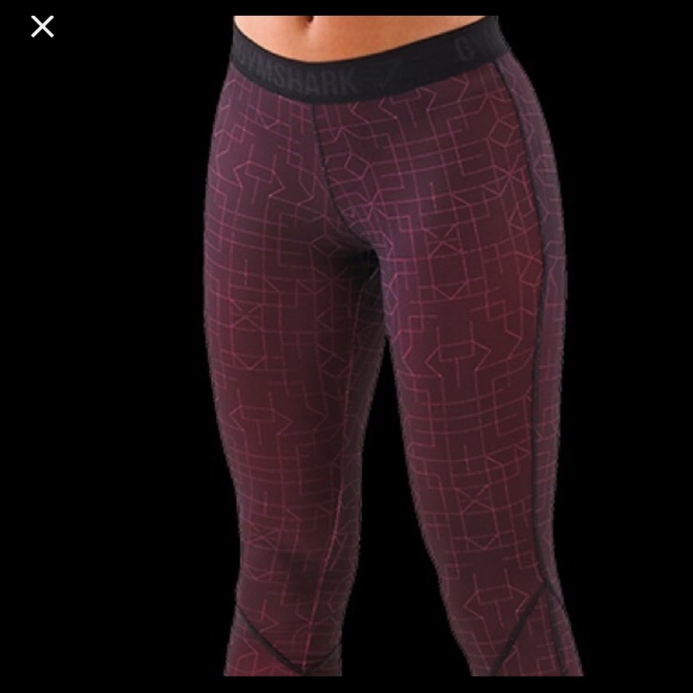 Pink gymshark leggings